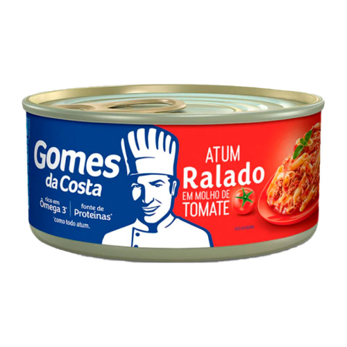ATUM RALADO MOLHO TOMATE GOMES DA COSTA 170G