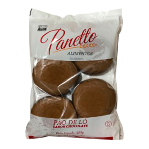 PÃO DE LÓ CONFEITEIRO CHOCOLATE PANETTO 24/120 GR