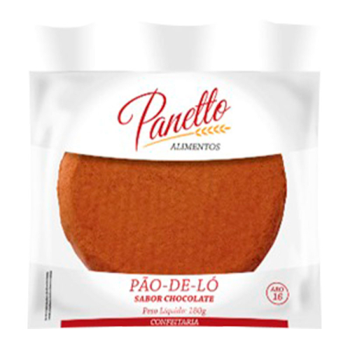 PÃO DE LÓ CONFEITEIRO CHOCOLATE PANETTO 18/180 GR