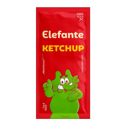 SACHET KETCHUP ELEFANTE 144/7 GR