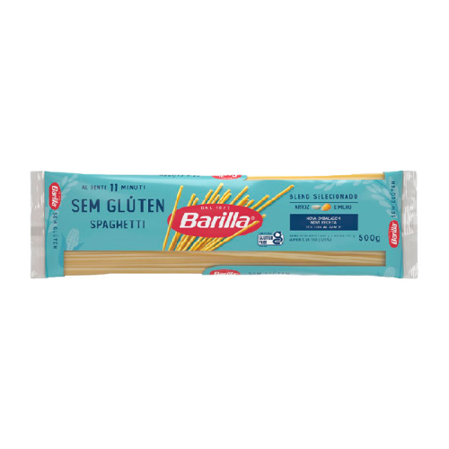 MACARRÃO SEM GLUTEN SPAGHETTI BARILLA 24/500 GR
