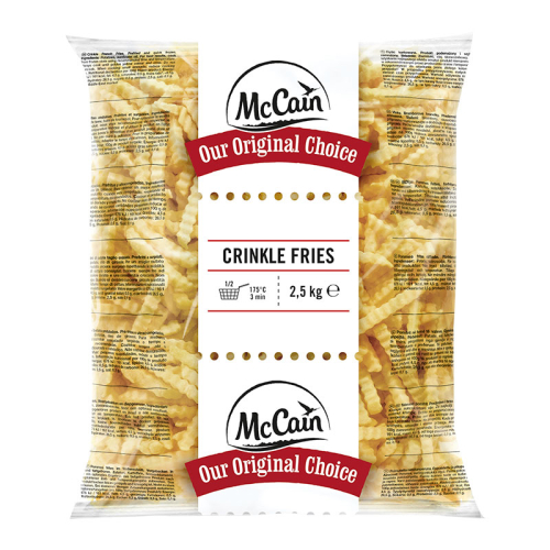 BATATA CRINKLE MCCAIN 5/2,5 KG 