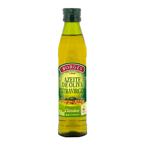 AZEITE EXTRA VIRGEM BORGES VIDRO 250 ML