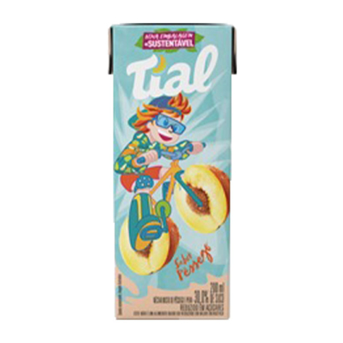 SUCO TIAL KIDS 20/200 ML PESSÊGO/PERA