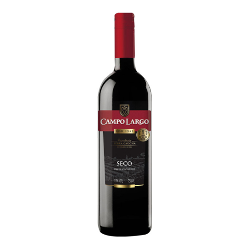 VINHO TINTO SECO CAMPO LARGO 12/750 ML