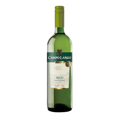 VINHO BRANCO SECO CAMPO LARGO 12/750 ML