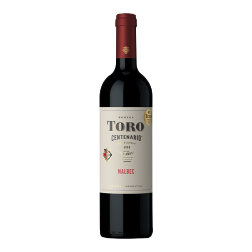 VINHO ARGENTINO TORO CENTENARIO MALBEC 750 ML
