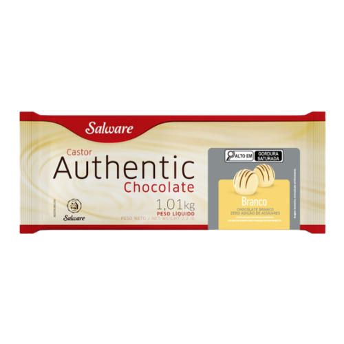 BARRA CHOC ZERO BRANCO 1,01 KG