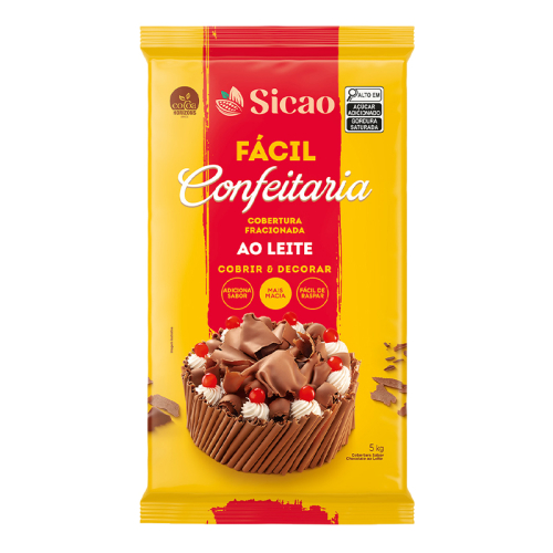 GOTAS MOEDA AO LEITE SICAO FACIL 5 KG 