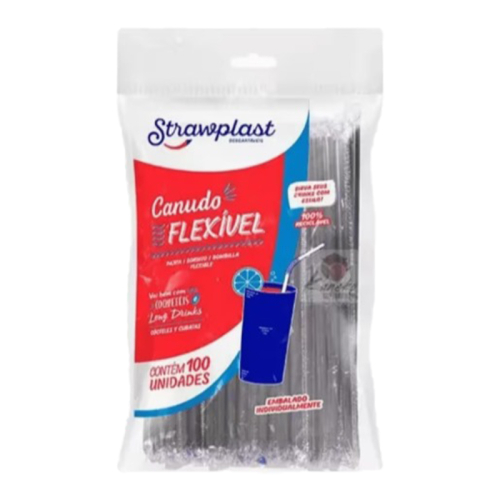 SACHET CANUDO FLEX PRETO 6 MM 100 UND 
