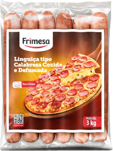 LINGUIÇA CALABRESA RETA FRIMESA 3 KG