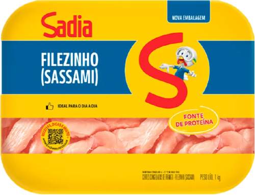 Filezinho Sassami Sadia BANDEJA • 12/1kg