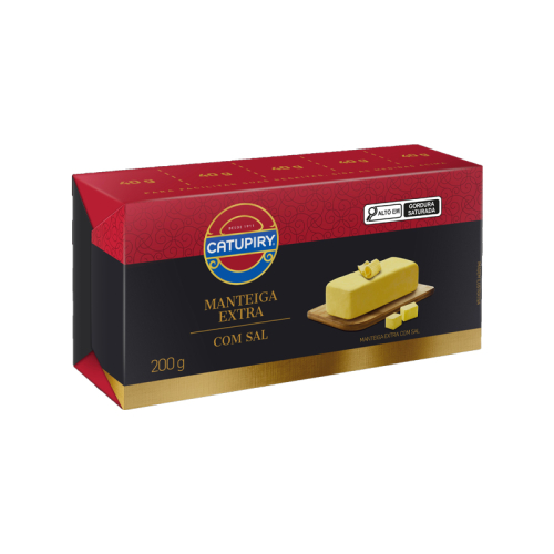 MANTEIGA C/SAL TABLETE CATUPIRY 12/200GR