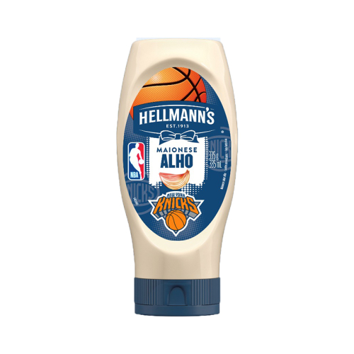 MAIONESE ALHO HELLMANNS SQUEEZE 335 GR