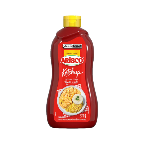 KETCHUP ARISCO SQUEEZE 370 GR