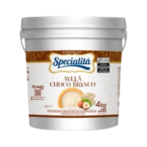 PASTA CHOCOLAT AVELA CHOCOBRANCO 4 KG