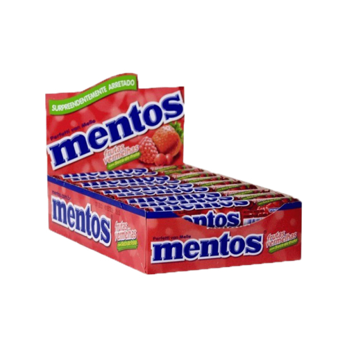 FRUTAS VERMELHAS MENTOS 37,5/14