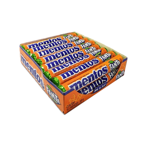 FANTA LARANJA MENTOS 37,5G 15 UNI