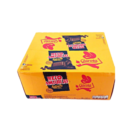 CHOCOLATE M/AMARGO TABLETE GAROTO 16/85G