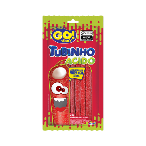 BALA TUB GO JELLY MOR ACIDO 12/70GR