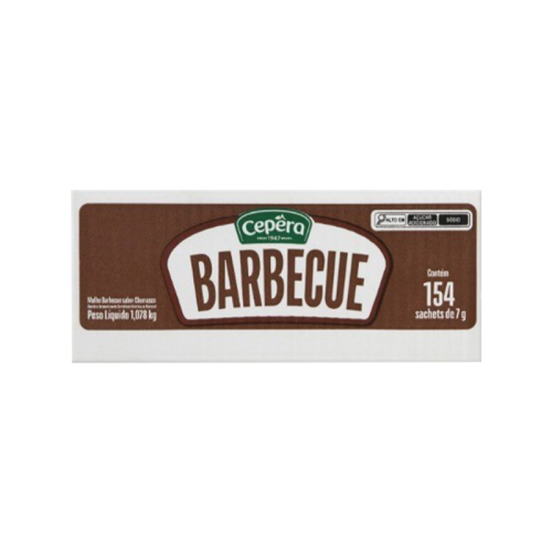 SACHET MOLHO BARBECUE CEPERA 154/7 GR