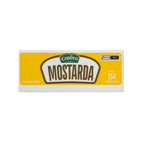 SACHET MOSTARDA CEPERA 154/7 GR