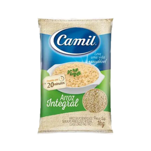 ARROZ INTEGRAL PARBOILIZADO CAMIL 10/1KG