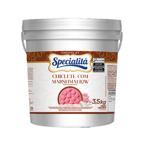 RECHEIO SPECIALITA CHICLETE MARSHM 3,5KG