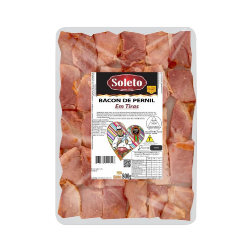 BACON FATIADO SOLETO 800 GR