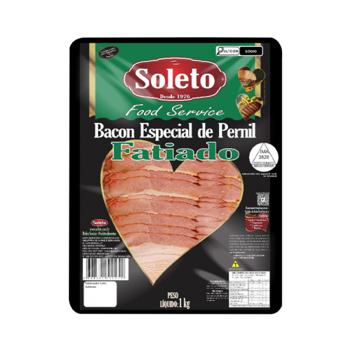 BACON FATIADO SOLETO 1 KG