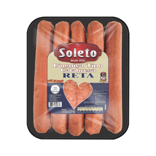 LINGUICA CALABRESA RETA SOLETO 2,5 KG