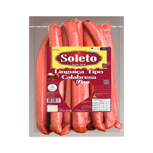 LINGUICA CALABRESA FINA SOLETO 2,5 KG