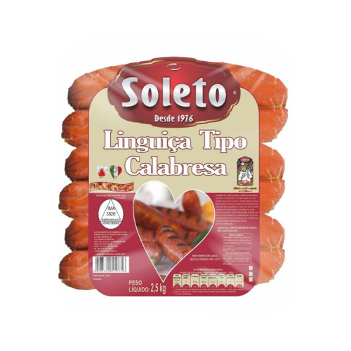 LINGUICA CALABRESA GOMO SOLETO 2,5 KG