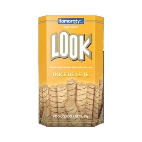 Stick Wafer Look Sabor Doce de Leite