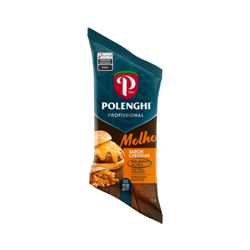 MOLHO CHEDDAR POLENGHI BAG 1,5 KG