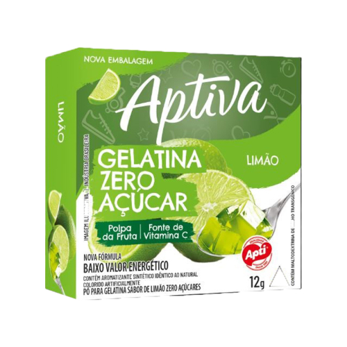 GELATINA LIMAO ZERO APTI 18/12 GR