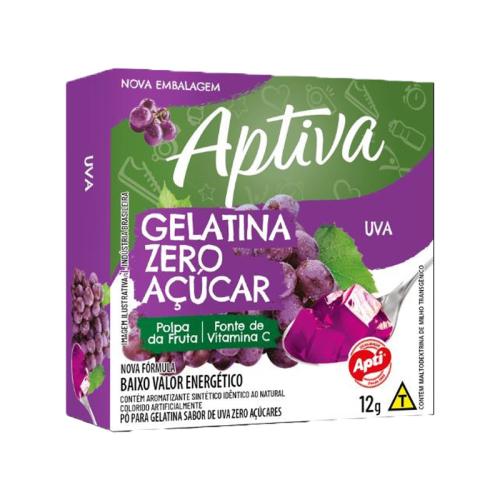 GELATINA UVA ZERO APTI  18/12 GR