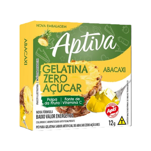 GELATINA ABACAXI ZERO APTI 18/12 GR