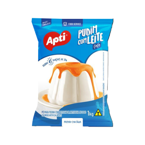 PO PUDIM C/LEITE SABOR COCO APTI 1 KG