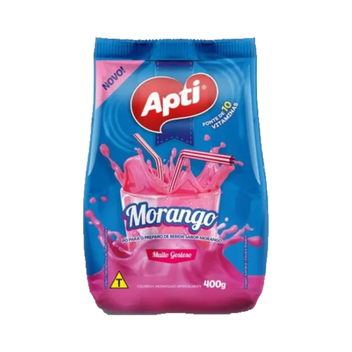 BEBIDA APTI EM PO MORANGO 400 GR