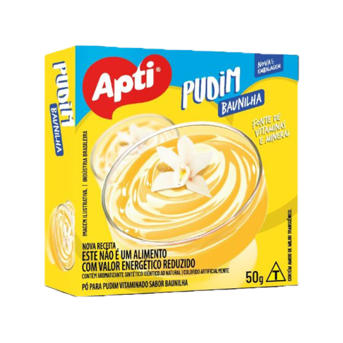 PUDIM DE BAUNILHA APTI 18/50GR
