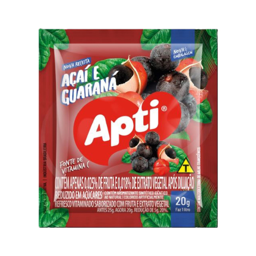 REFRESCO APTI ACAI GUARANA 15/20 GR