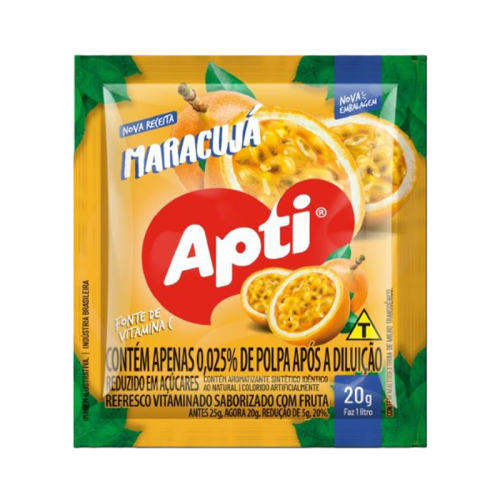 REFRESCO APTI MARACUJA 15/20 GR