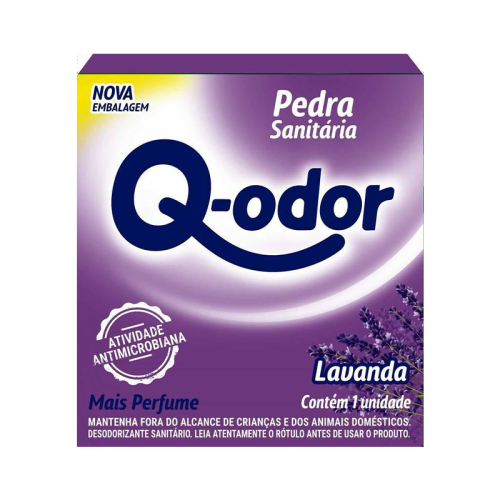 PEDRA SANITARIA LAVANDA Q-ODOR 4/30 GR