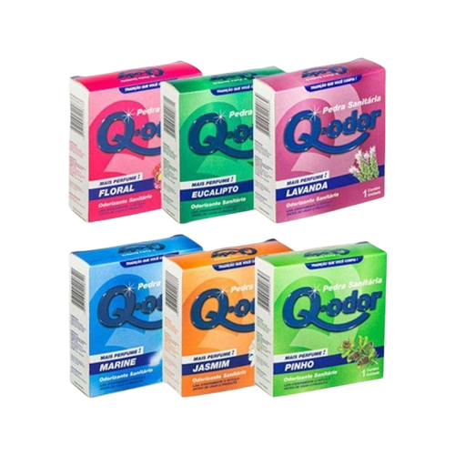 PEDRA SANITARIA MISTA Q-ODOR 12/30 GR