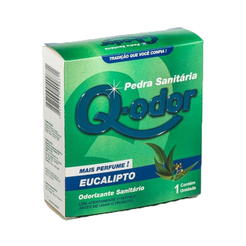 PEDRA SANITARIA EUCALIPTO Q-ODOR 12/30GR
