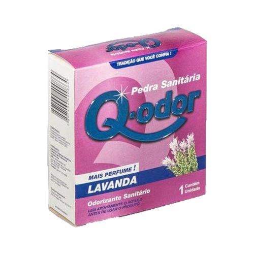 PEDRA SANITARIA LAVANDA Q-ODOR 12/30 GR