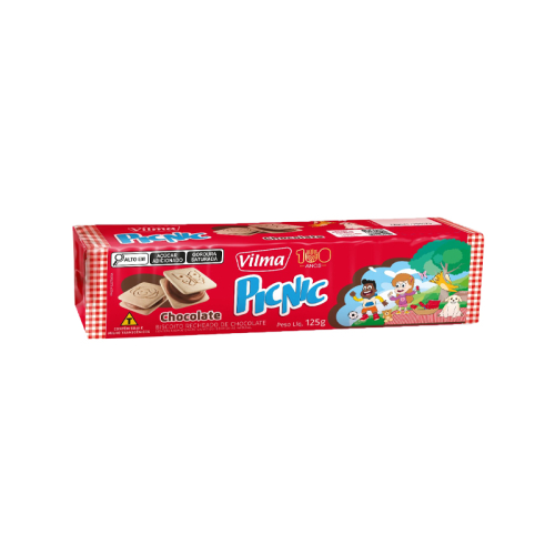 BISC RECHEADO VILMA PICNIC 30/125 GR
