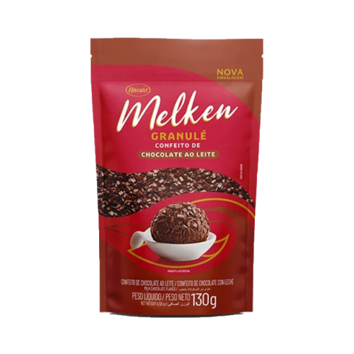 CONFEITO GRANULE MELKEN AO LEITE 130 GR