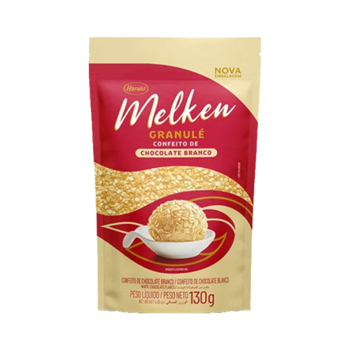 CONFEITO GRANULE MELKEN BRANCO 130 GR